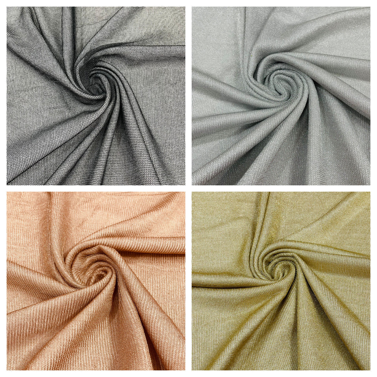 58/60" Wide Stretch Metallic Chainmail Faux Chain sheer Fabric/Cosplays Costumes.