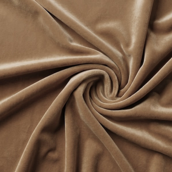 Heavy Stretch Velvet Spandex Fabric