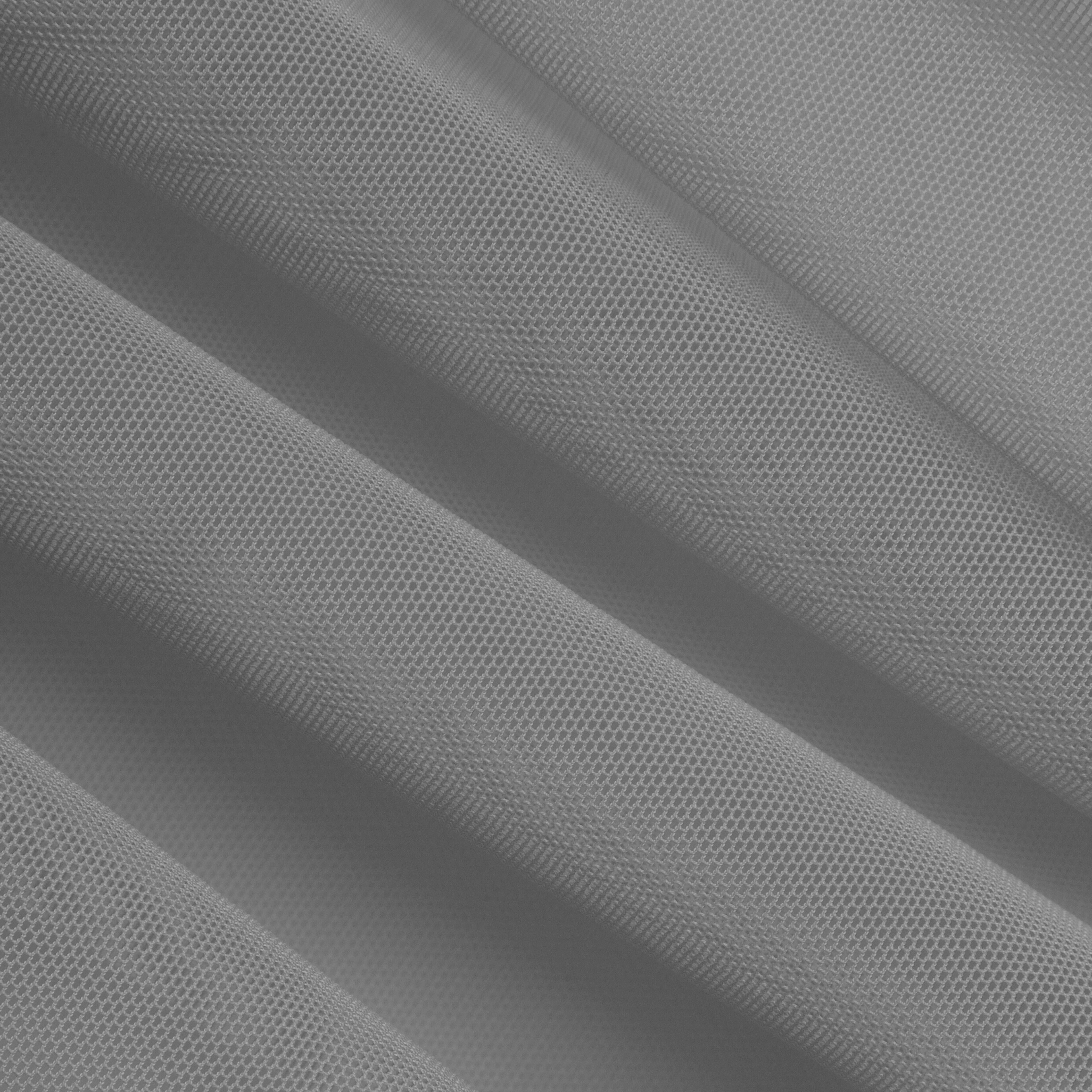 FabricLA Nylon Spandex Performance Power Mesh Fabric | Grey