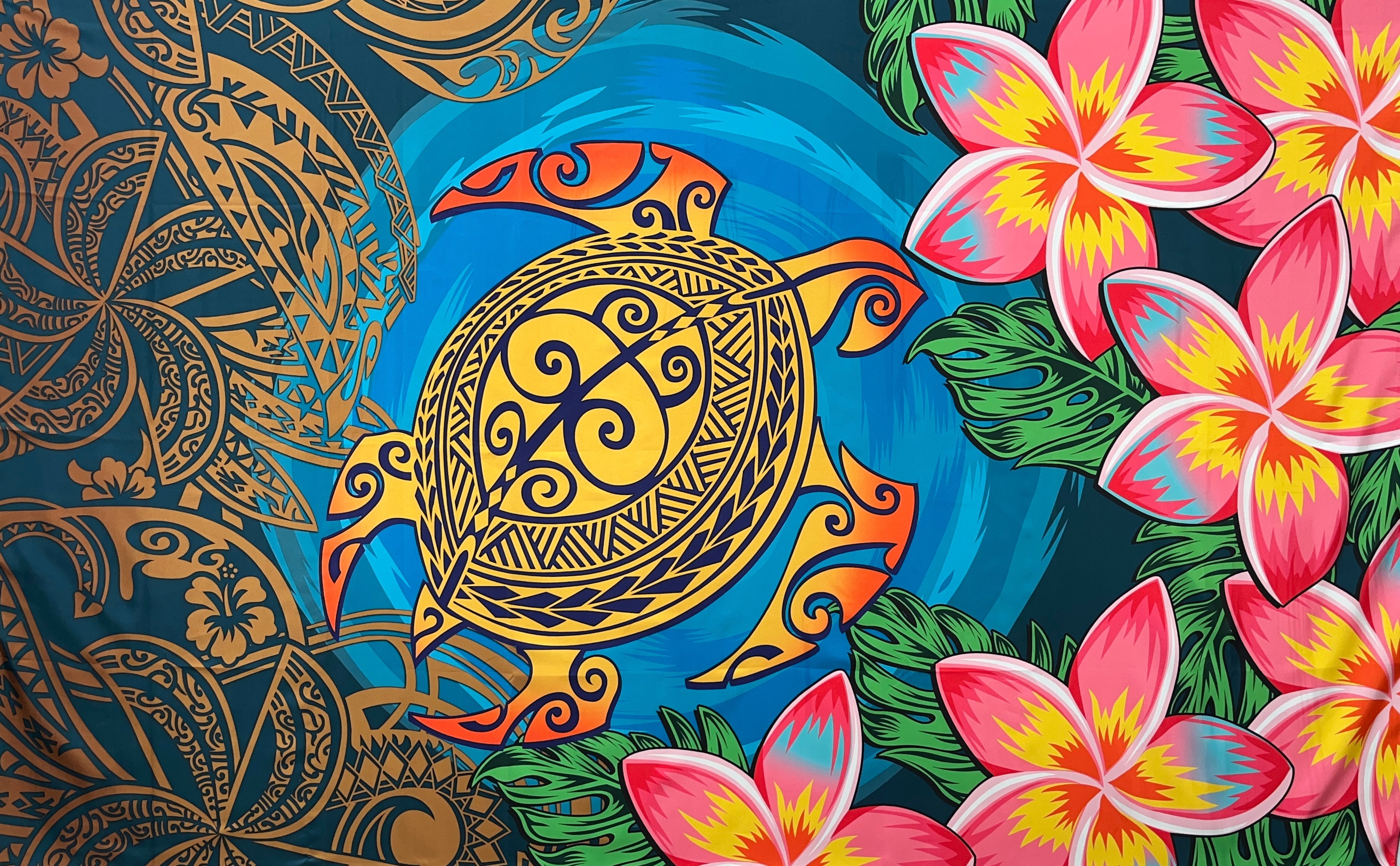 Hibiscus, Plumeria Assortment Sarong | Islands Fabric