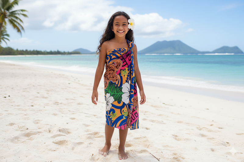 Hibiscus Turtle Assortment Sarong | Islands Fabric
