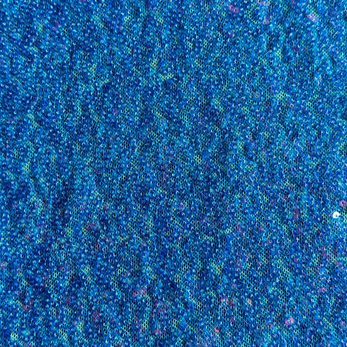 Sequins Stretch Glitz Power Mesh Dancewear  Fabric  | Spandex Palace