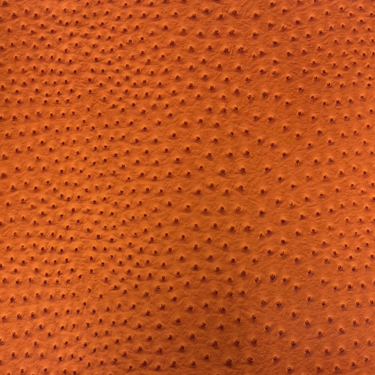 Saratoga Ostrich Faux Leather Vinyl Fabric