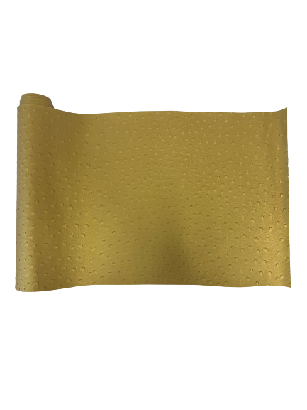 Saratoga Ostrich Faux Leather Vinyl Fabric