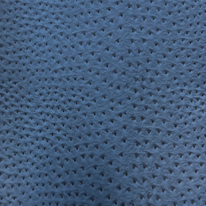 Saratoga Ostrich Faux Leather Vinyl Fabric