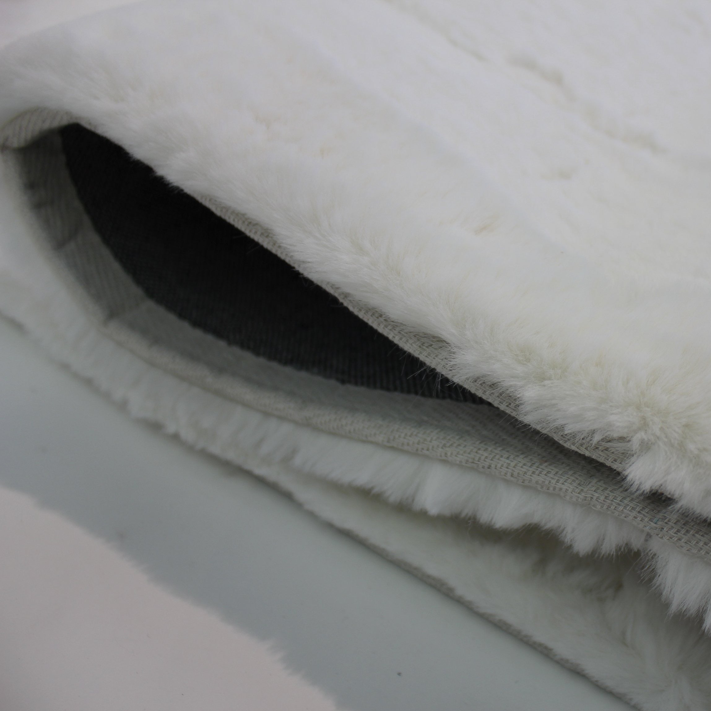 Bath Mat Faux Fur Area Rug / Door Mat/ Kitchen Mat