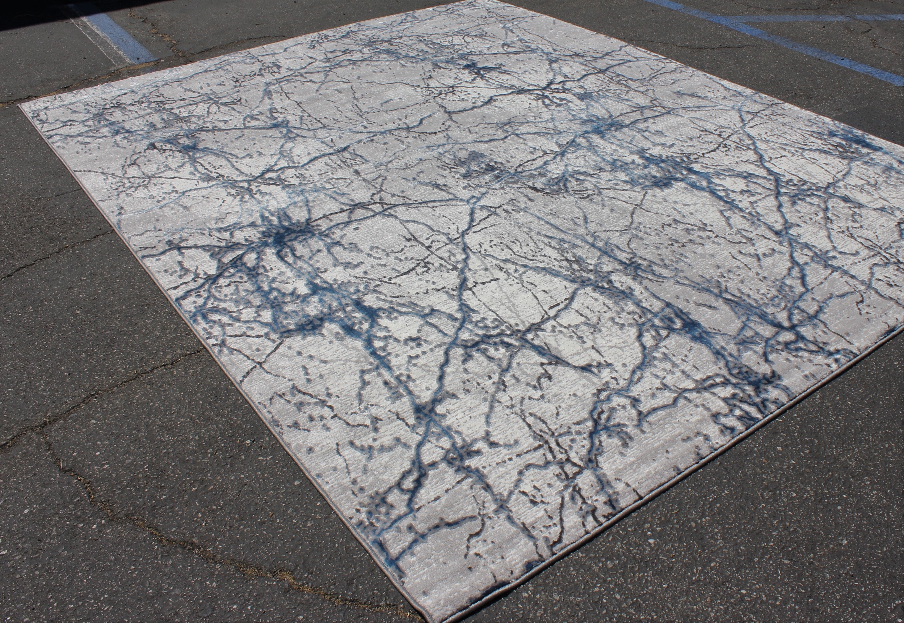 Comfortable Soft Shimmery Cozy Fluffy Design Area Rug/ Carpet