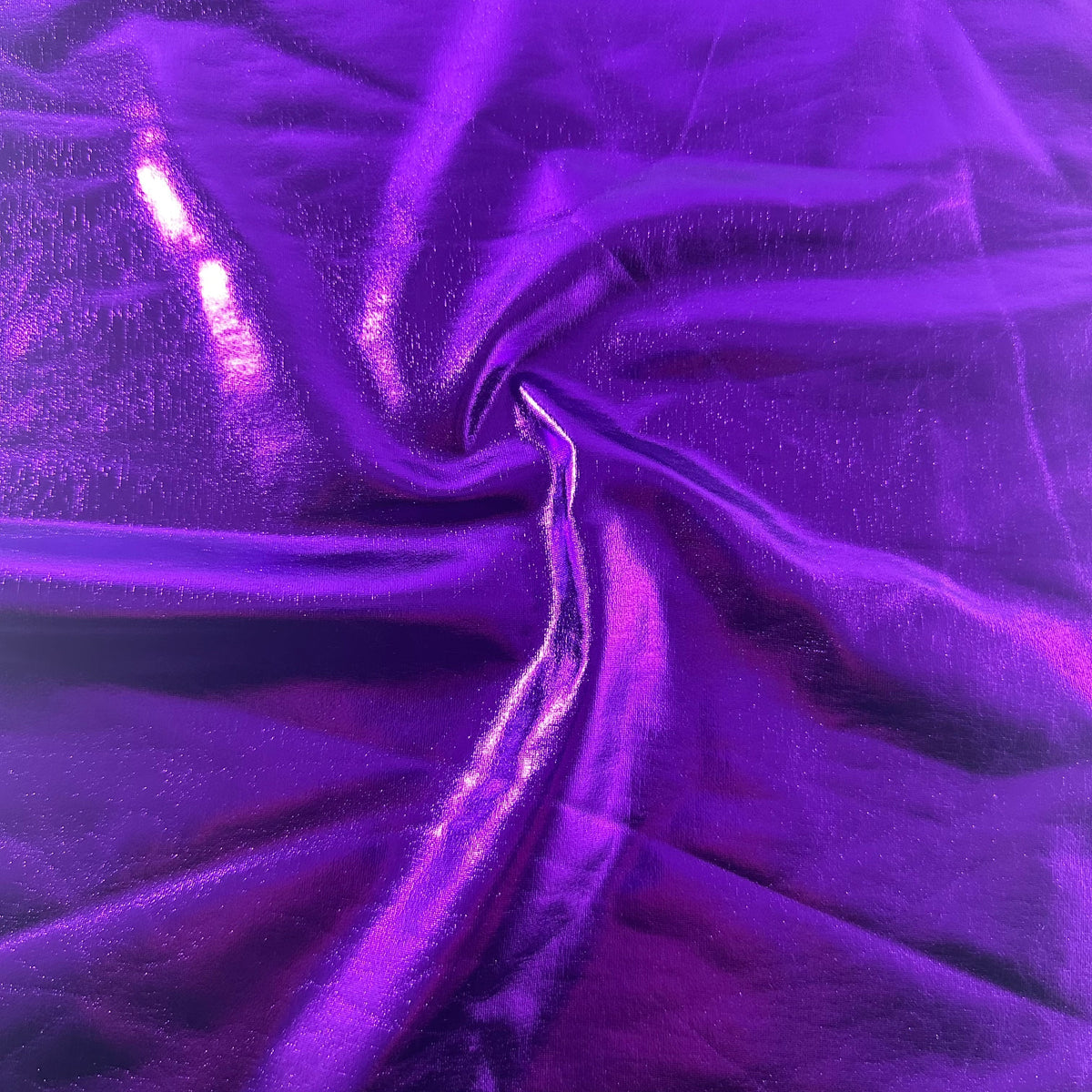 Metallic Liquid Foil 2-Way Stretch Poly Spandex Fabric| Spandex Palace
