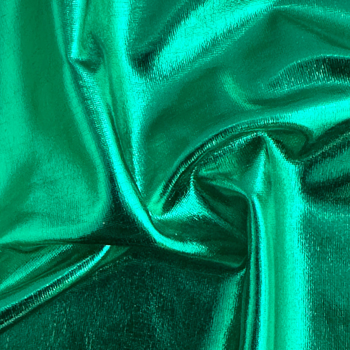 Metallic Liquid Foil 2-Way Stretch Poly Spandex Fabric| Spandex Palace
