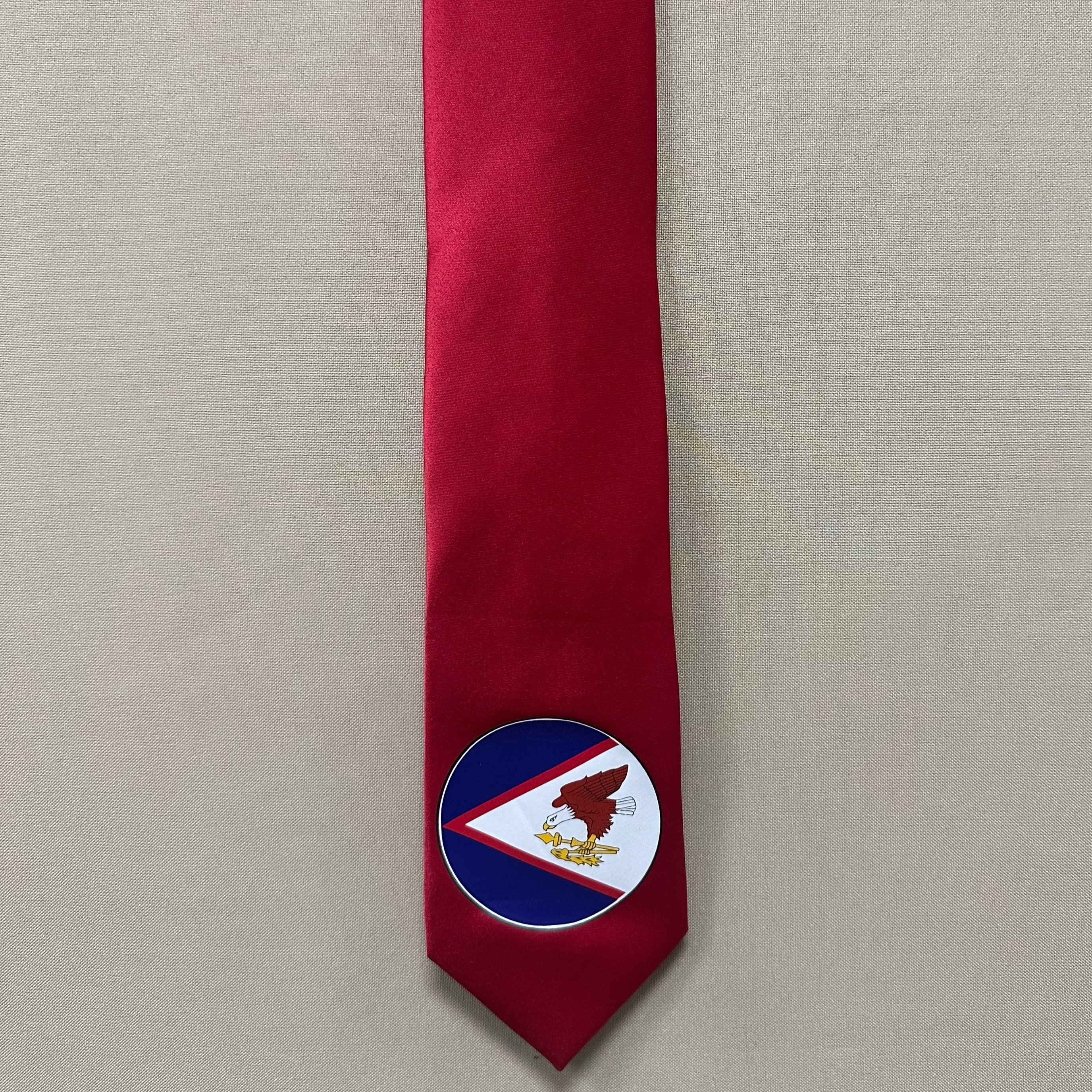 American Samoa Flag Tie