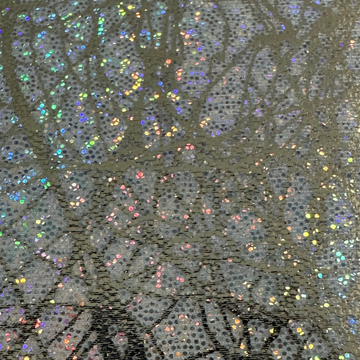 Radiant Chaotic Print 4-Way Flex Polyester Spandex  Fabric | Spandex Palace