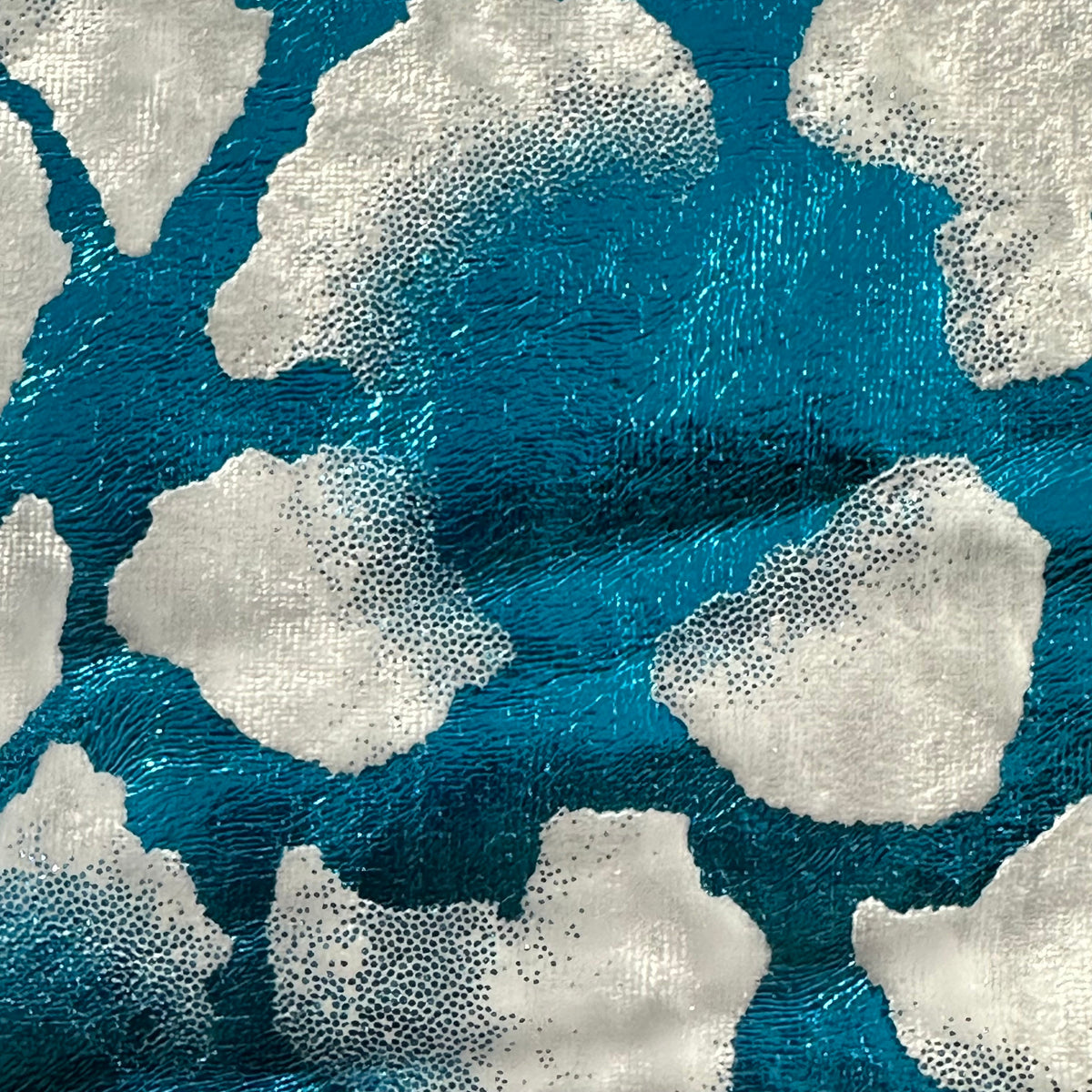 Cotton Cloud Print on Flex Polyester Spandex Fabric | Spandex Palace