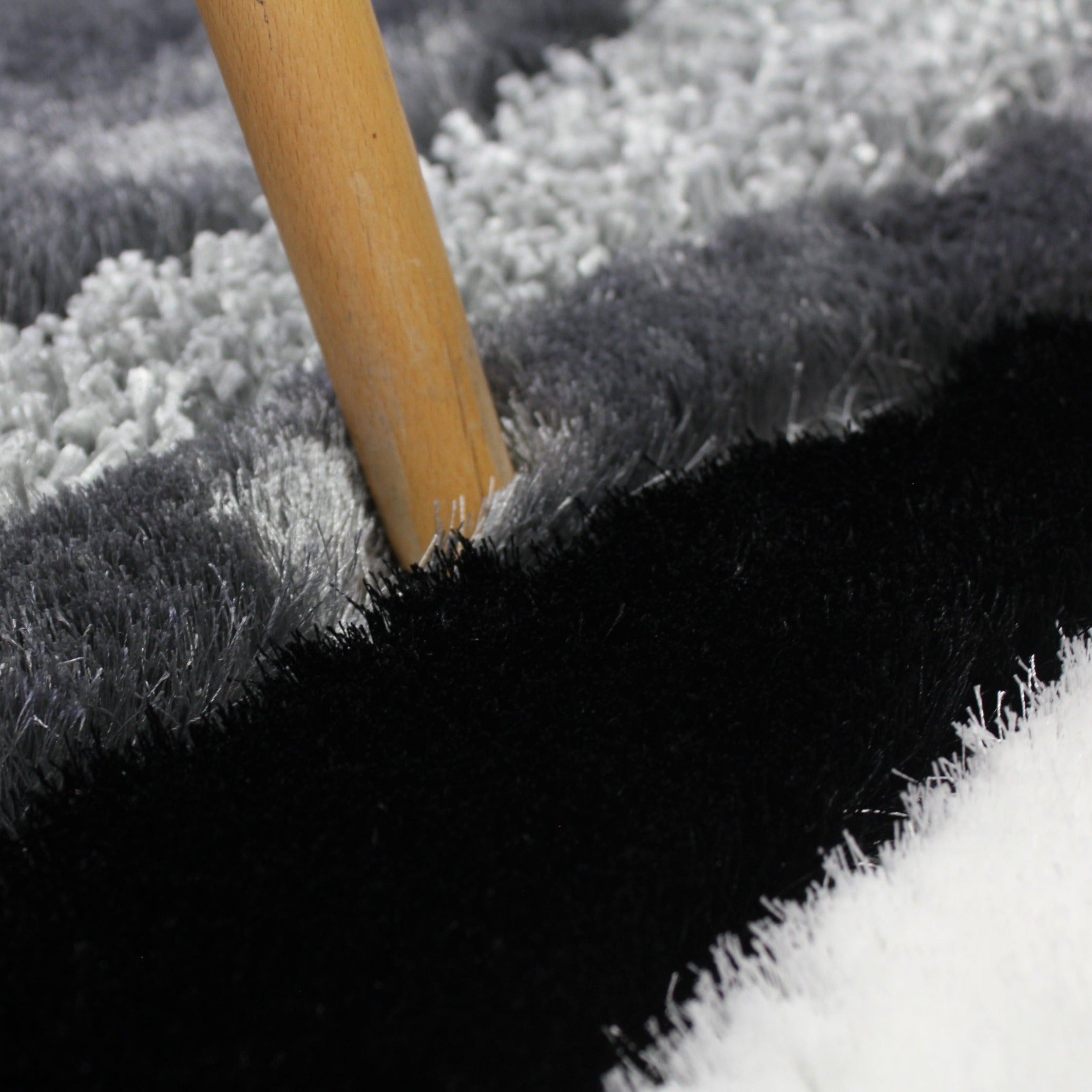 Luxury Shag Viscose Shiny Design Plush Area Rug/ Carpet - S.V.D DESIGN 29.