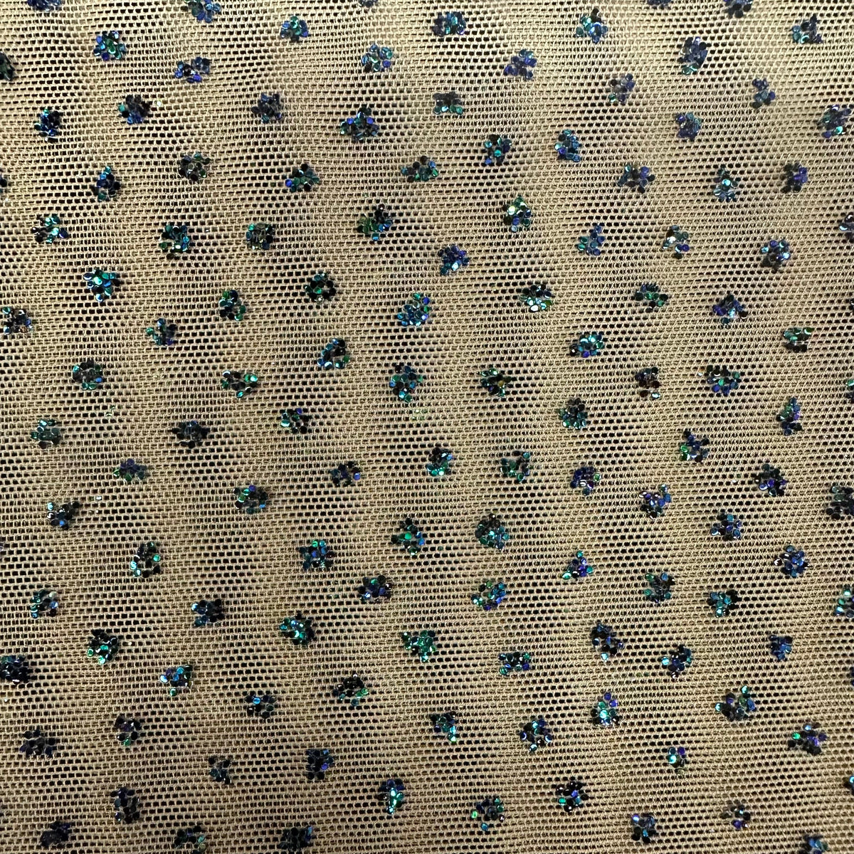 4-Way Stretch Sparkling Caviar Nylon Spandex Fabric | Spandex Palace