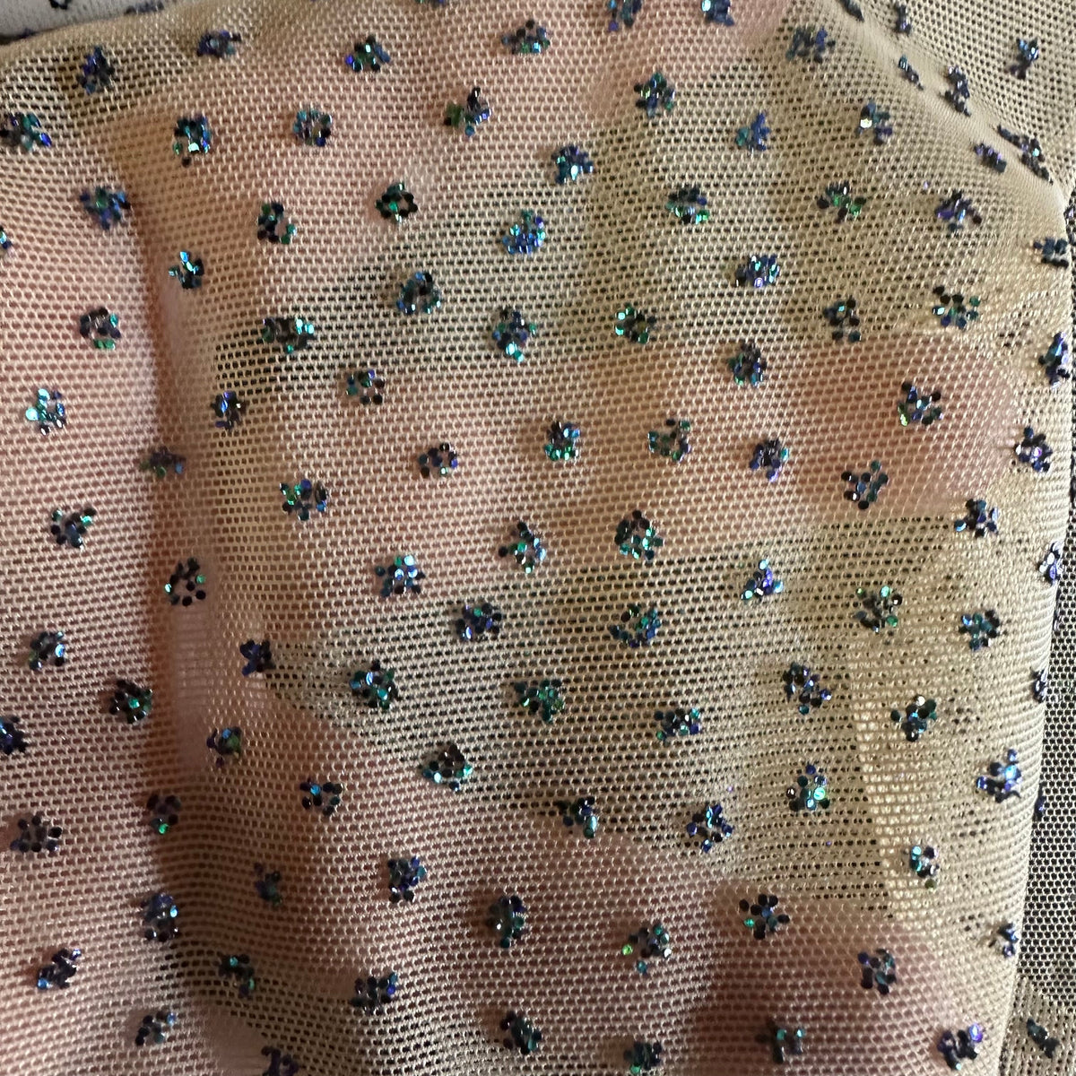 4-Way Stretch Sparkling Caviar Nylon Spandex Fabric | Spandex Palace