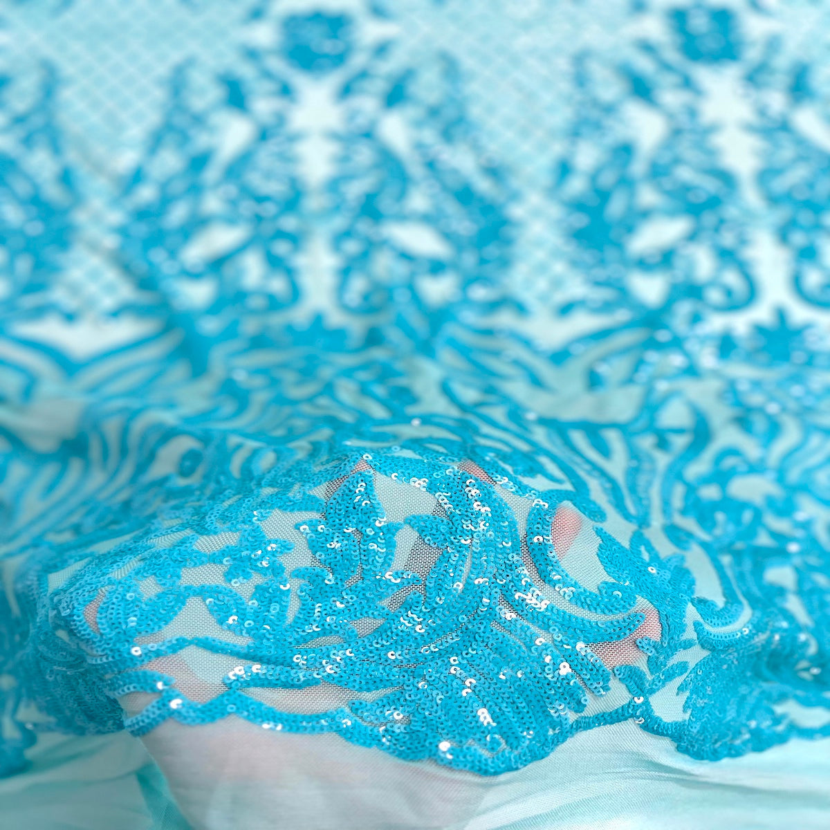 Luna Stretch Sequins Fabric