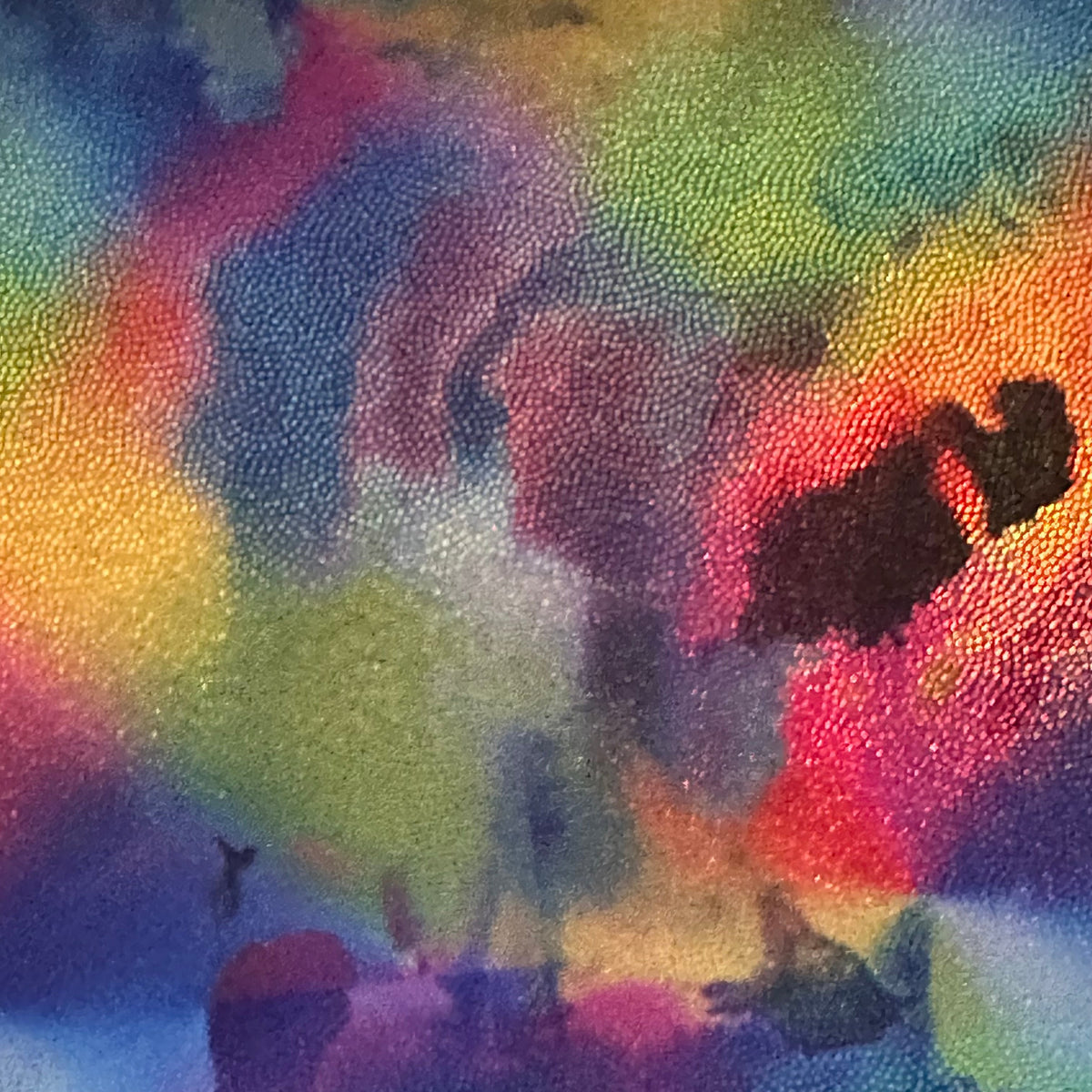 Sparkly Rainbow 4-Way Poly Spandex Hologram Foil Fabric|Spandex Palace