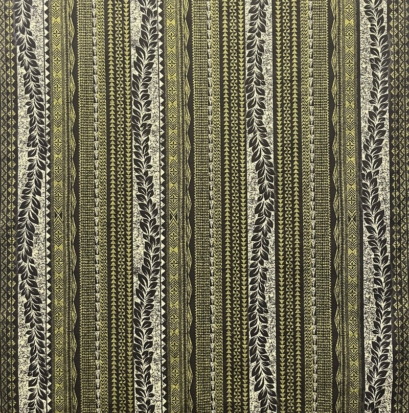 Traditional Tattoo Lei Poly Cotton Fabric | Islands Fabric