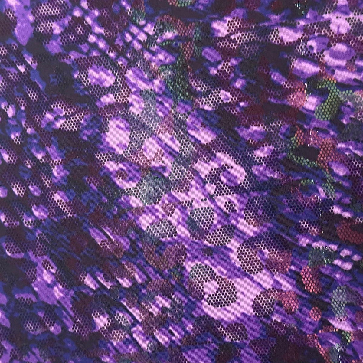 Snake 4-Way Stretch Luminous Illusion Print Fabric | Spandex Palace