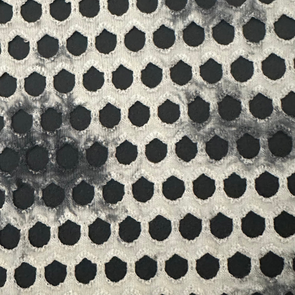 Perforated Pentagon 2-Way Polyester Spandex Fabric | Spandex Palace