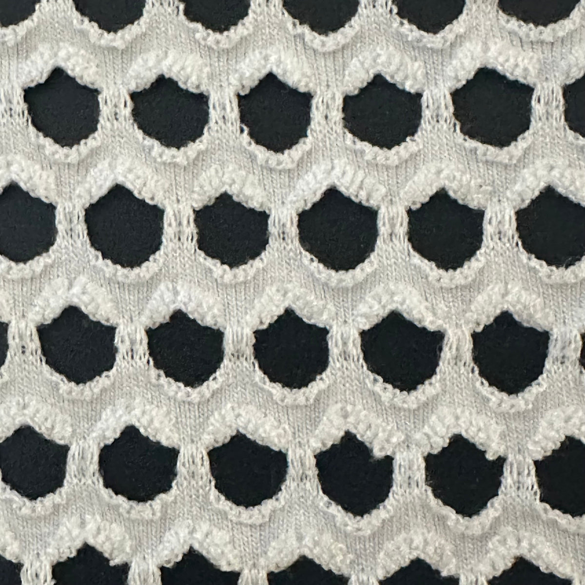 Perforated Pentagon 2-Way Polyester Spandex Fabric | Spandex Palace