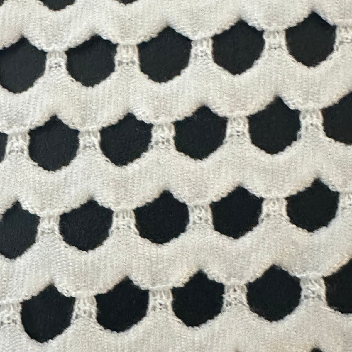 Perforated Pentagon 2-Way Polyester Spandex Fabric | Spandex Palace