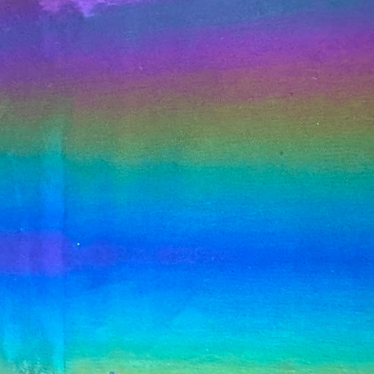 Vinyl Rainbow Bodre Polyester Fabric | Spandex Palace