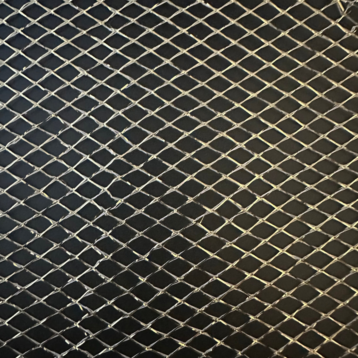 Metallic Diamond Knit Mesh Polyester Fabric | Spandex Palace