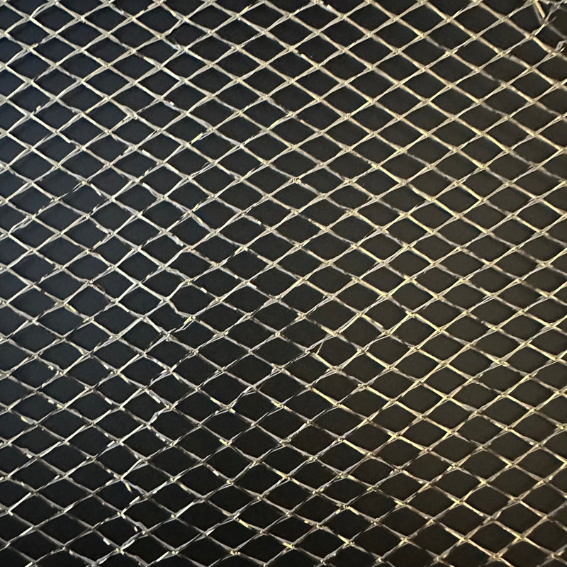 Metallic Diamond Knit Mesh Polyester Fabric | Spandex Palace