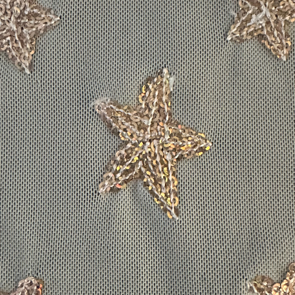 Sparkle Starfish Sequin Poly Spandex Stretch Fabric | Spandex Palace