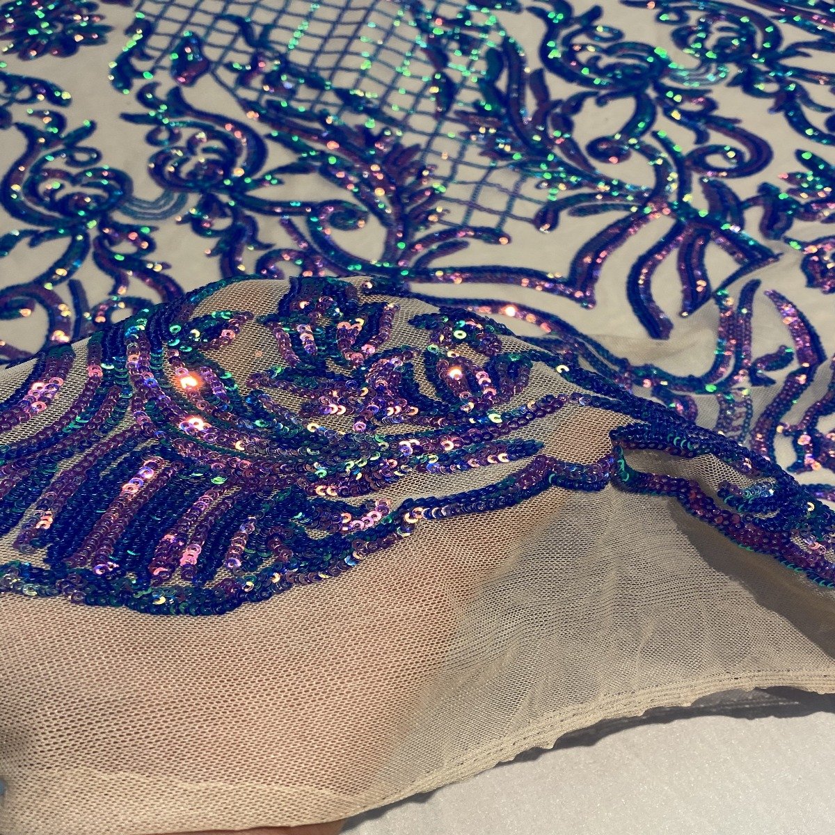 Luna Stretch Sequins Fabric