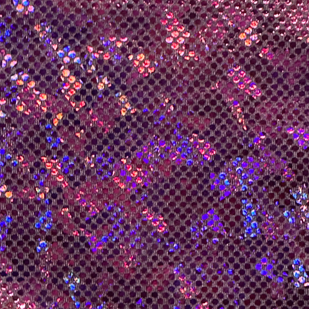 Shatter Glass Hologram  4 Way Stretch Nylon Spandex Fabric| Spandex Palace