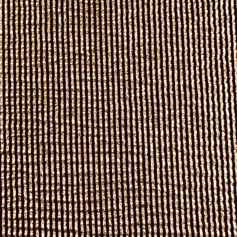 Elite Bodre Metallic Pleated Polyester Fabric | Spandex Palace