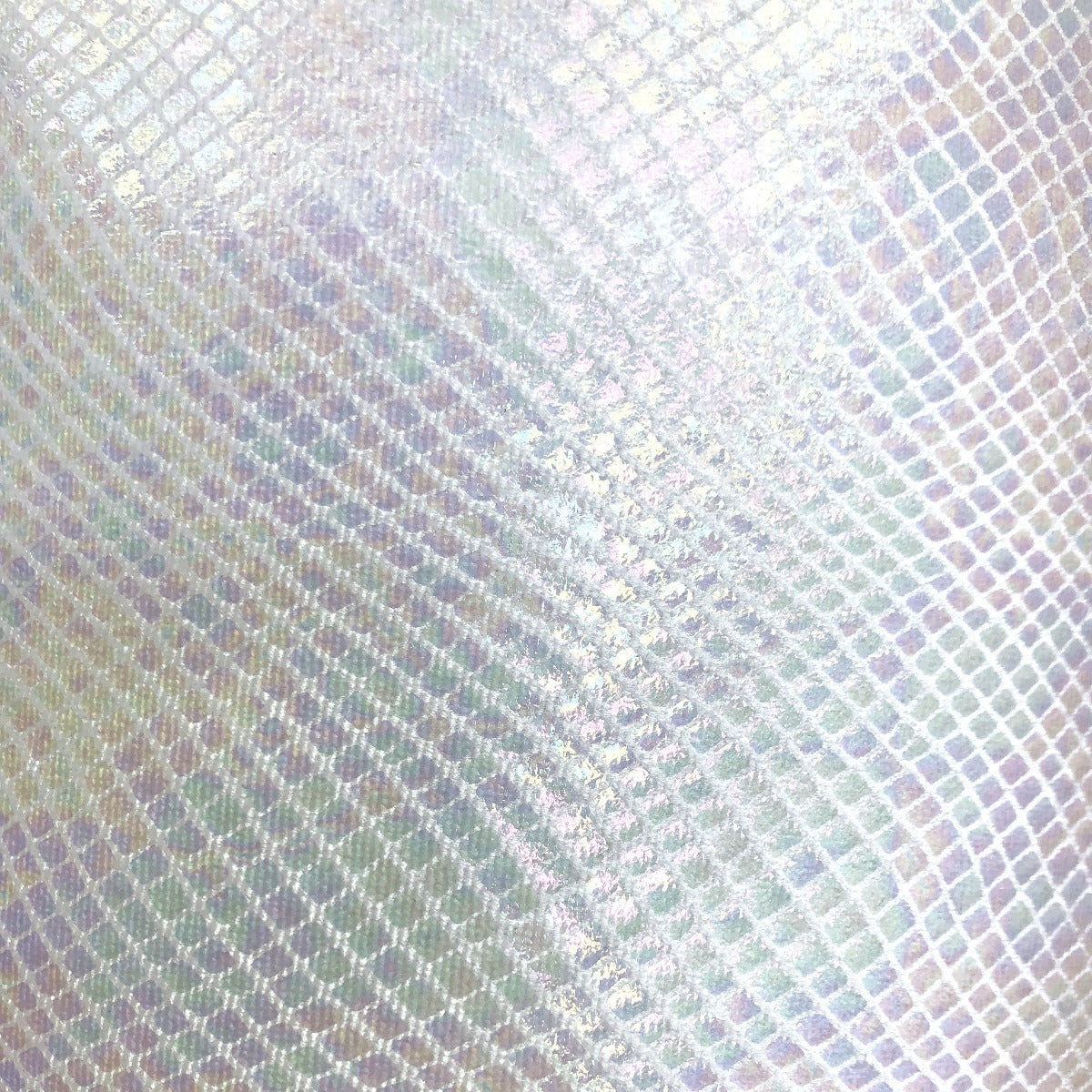 Venom Iridescent Snakeskin Stretch Velvet Spandex Fabric