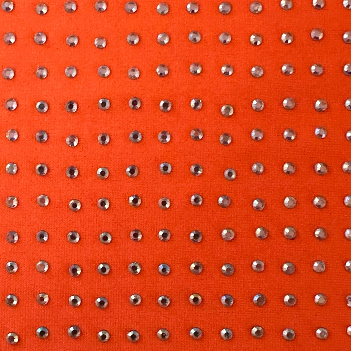 Rhinestone 4-Way Stretch Polyester Spandex Fabric | Spandex Palace