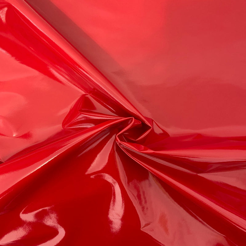 Patent Faux Leather Apparel Vinyl Fabric