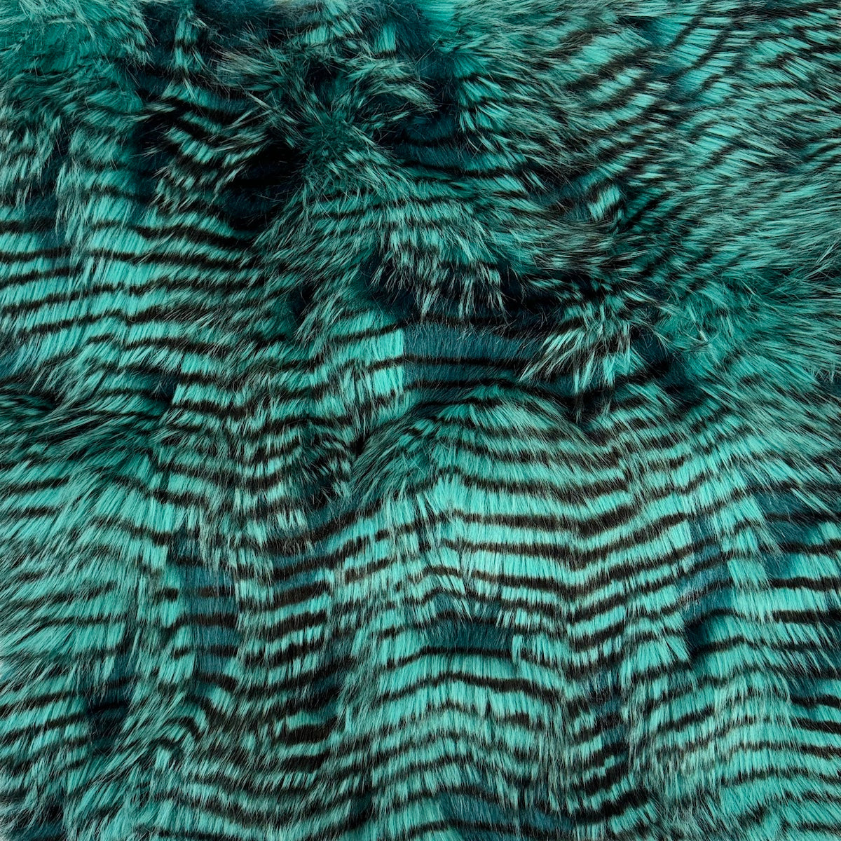 Porcupine Feather Faux Fur Fabric