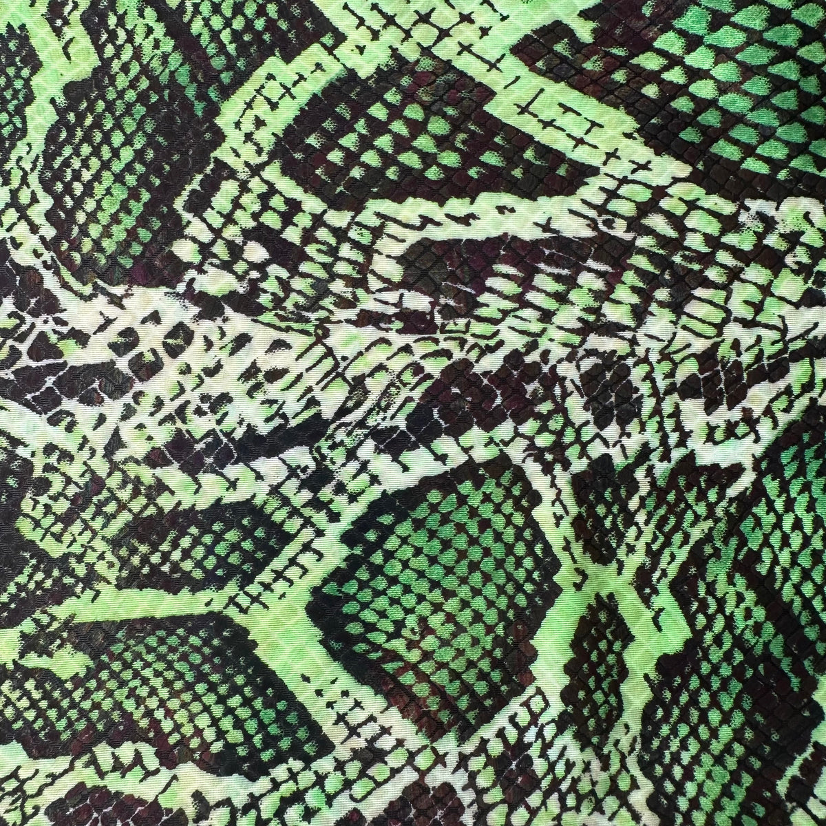 Python 4-Way Illusion Foil Poly Stretch Fabric | Spandex Palace