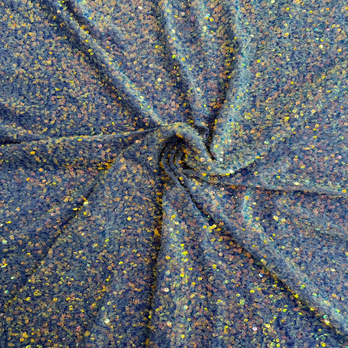 Sequins Embroidered Stretch Velvet Rodeo Fabric