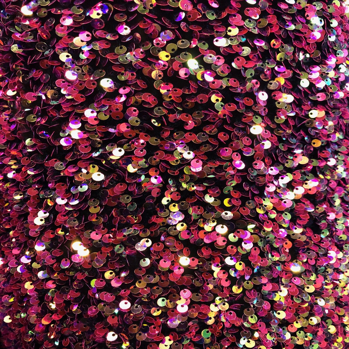 Sequins Embroidered Stretch Velvet Rodeo Fabric