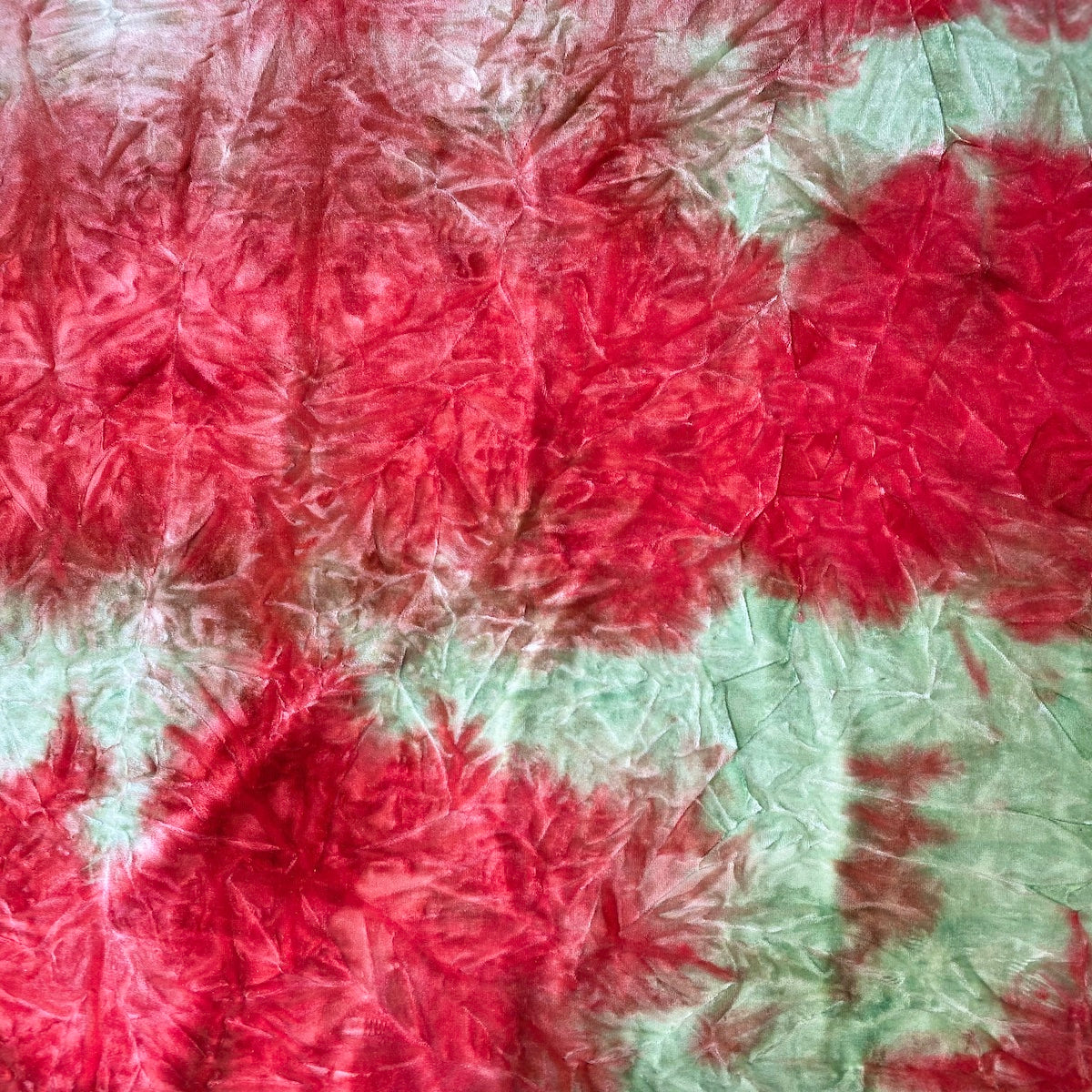 Tie Dye Stretch Velvet Fabric