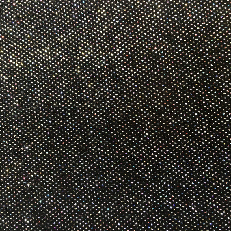 Sparkle Glitter Lurex Stretch Velvet Fabric
