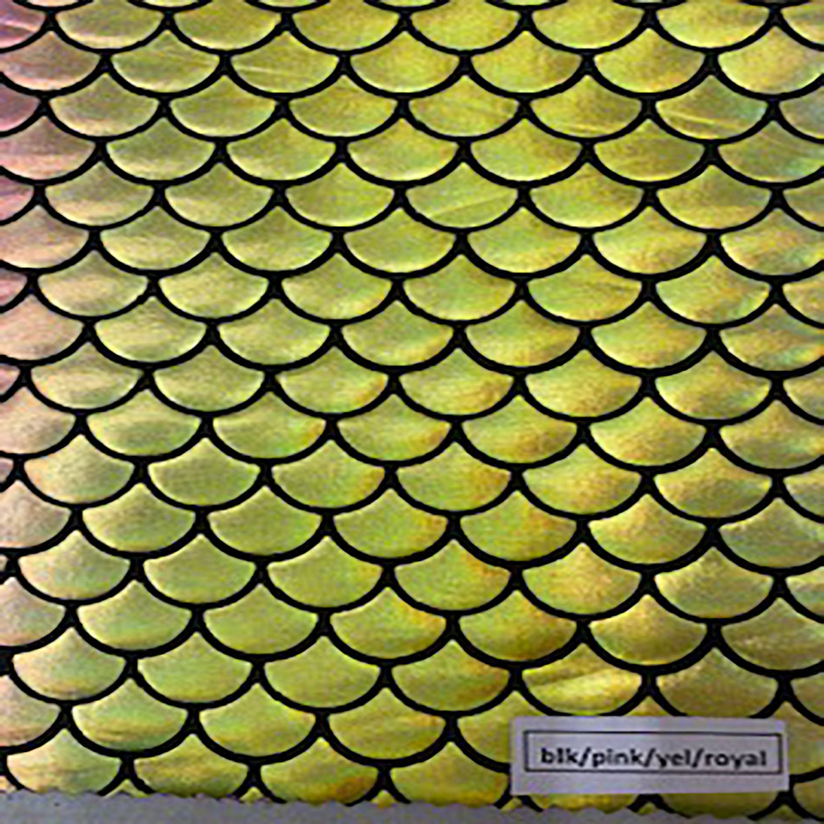 Vibrant Multi Foil Mermaid Polyester Spandex Fabric | Spandex Palace