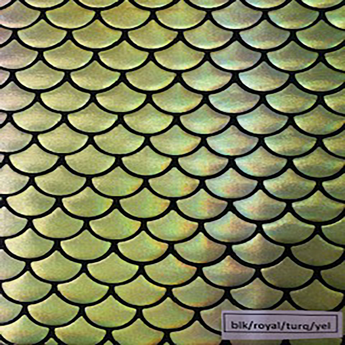 Vibrant Multi Foil Mermaid Polyester Spandex Fabric | Spandex Palace