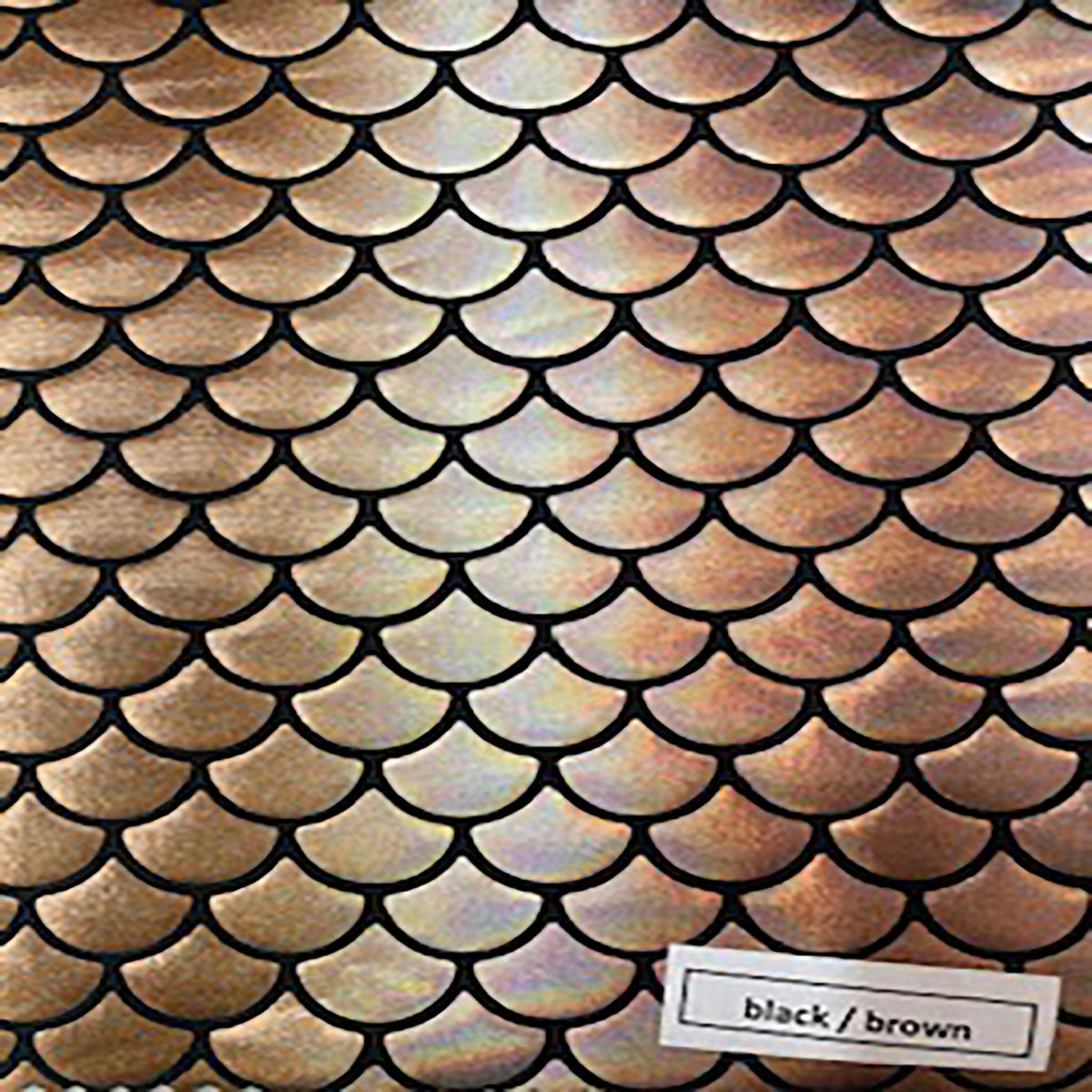 Vibrant Multi Foil Mermaid Polyester Spandex Fabric | Spandex Palace