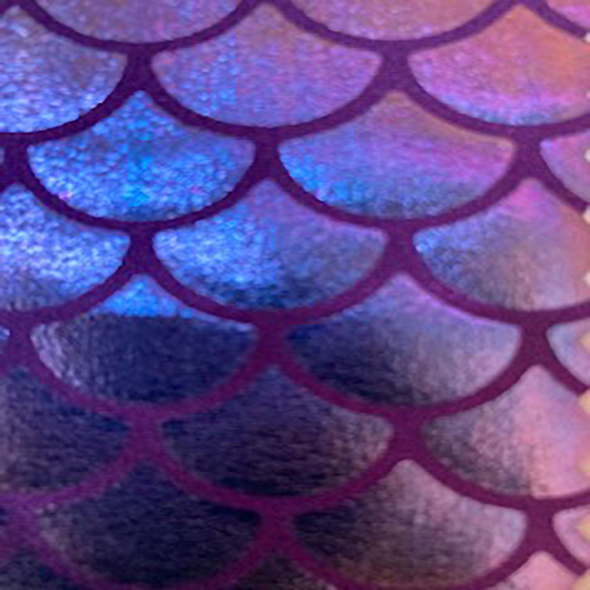 Luminescent Ocean Holo Shell Nylon Spandex Fabric | Spandex Palace