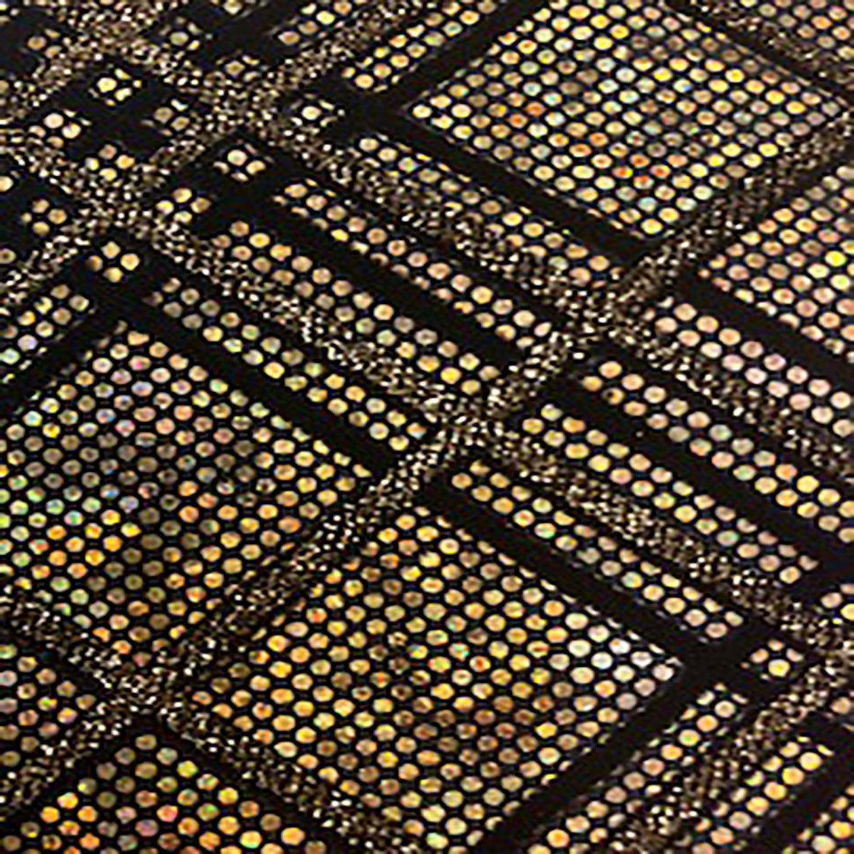 Radiant Metallic Bias Matrix Nylon Spandex Fabric | Spandex Palace