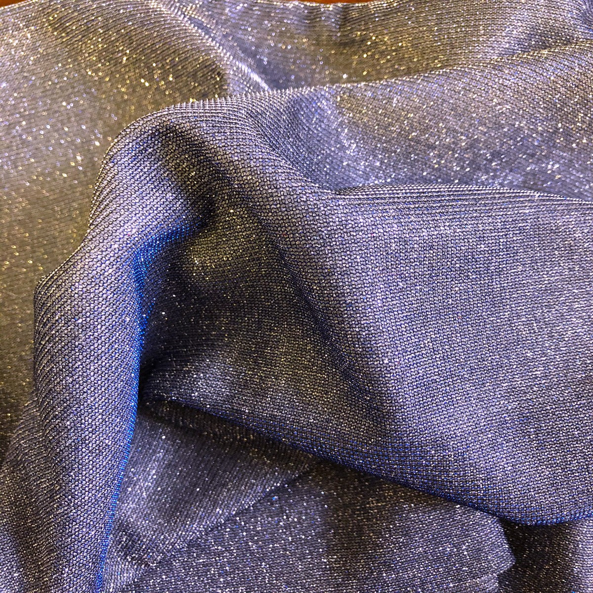 Holographic Shimmer Lurex Glitter Fabric