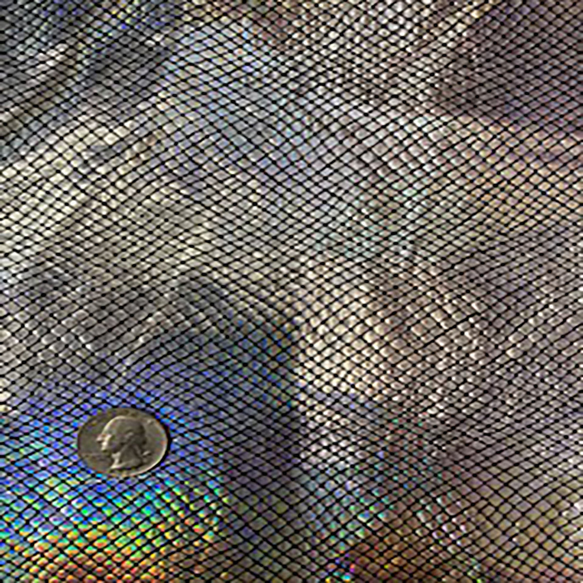 Iridescent Diamond Print 4-Way Nylon Spandex Fabric | Spandex Palace
