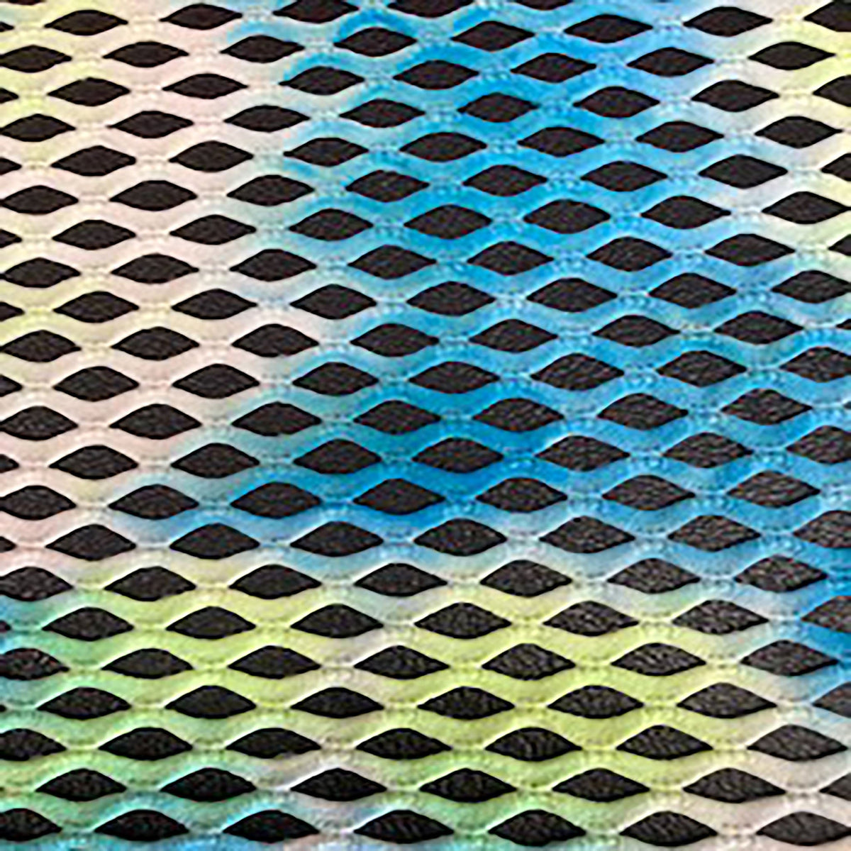 Fishnet Diamond Tie Dye Polyester Spandex Fabric | Spandex Palace